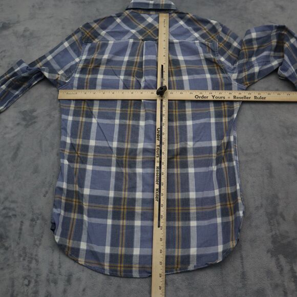 Outpost Makers Shirt Mens S Multicolor Long Sleeve Button Down Collar Plaid - Picture 3 of 16